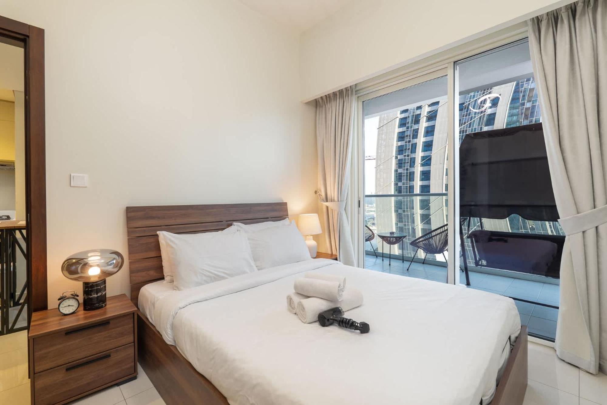 Apartment Sophisticated 1-bedroom At Vera Tower In Business Bay Dubai